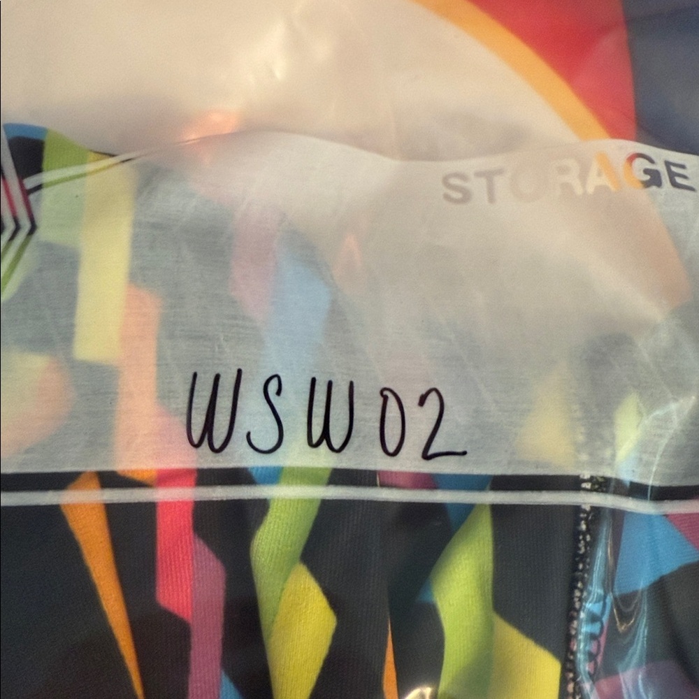 🛍️Colorful Neon Zigzag Bikini Set - Picture 6 of 6